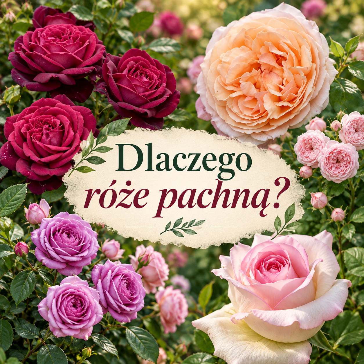 Dlaczego niektóre róże pachną mocniej od innych?